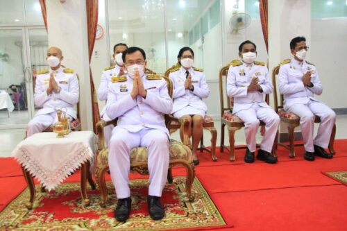 พิธีเจริญพระพุทธมนต์ถวายพระราชกุศล สมเด็จพระเจ้าน้องนางเธอ เจ้าฟ้าจุฬาภรณวลัยลักษณ์  อัครราชกุมารี กรมพระศรีสวางควัฒน วรขัตติยราชนารี