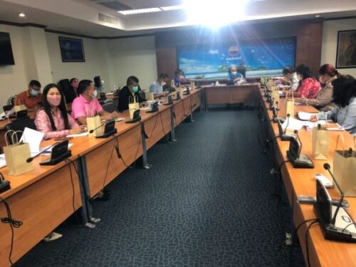 ประชุมคณะทำงานขับเคลื่อนยุทธศาสตร์การพัฒนาจังหวัดกระบี่